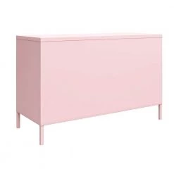Cache Bashful Pink 2-Door Metal Locker Accent Cabinet by Novogratz -Elama Sales Store bashful pink novogratz accent cabinets 4012928com 66 1000
