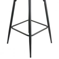 2-Piece Diamond Stitched Faux Leather 39 in. Bar Chair in Black with Metal Legs by Elama 17 2-Piece Diamond Stitched Faux Leather 39 in. Bar Chair in Black with Metal Legs by Elama -Elama Sales Store black elama bar stools 985116684m fa 1000