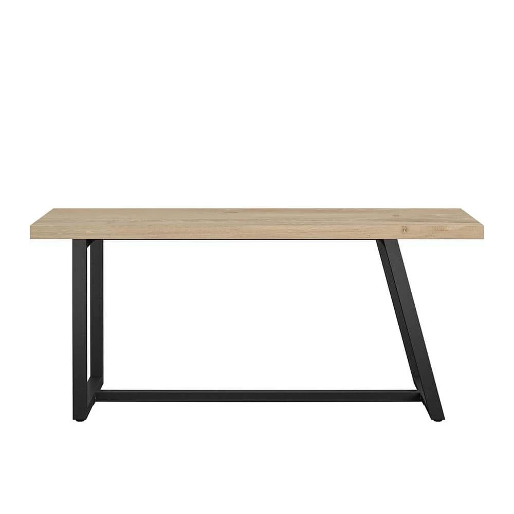 Palomino Black Asymmetrical Entryway Bench (18.2 in. H x 41.9 in W x 15.47 in D) by Novogratz 1 Palomino Black Asymmetrical Entryway Bench (18.2 in. H x 41.9 in W x 15.47 in D) by Novogratz