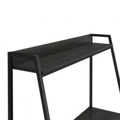Bushwick 43.8 in. Black Oak Ladder Desk by Novogratz 14 Bushwick 43.8 in. Black Oak Ladder Desk by Novogratz -Elama Sales Store black oak novogratz ladder desks 5671911com a0 1000