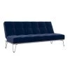 Elle Blue Convertible Sofa Bed Futon by Novogratz
