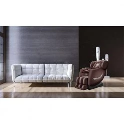 Brown High Grade Synthetic Leather Massage Chair by Cubilan 17 Brown High Grade Synthetic Leather Massage Chair by Cubilan -Elama Sales Store brown cubilan massage chairs 276445314 31 1000