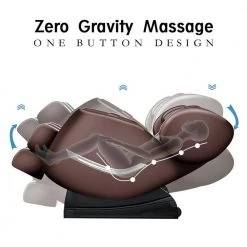 Brown High Grade Synthetic Leather Massage Chair by Cubilan 14 Brown High Grade Synthetic Leather Massage Chair by Cubilan -Elama Sales Store brown cubilan massage chairs 276445314 44 1000