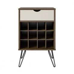 Concord Brown Oak Beverage Storage Stand by Novogratz