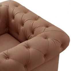 Raeleigh Camel Club Chair Button Tufted Leather PU by Nicole Miller 17 Raeleigh Camel Club Chair Button Tufted Leather PU by Nicole Miller -Elama Sales Store camel nicole miller accent chairs ncc309 10cb hd 76 1000