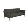 Regal Gray Linen Futon Sleeper by Novogratz