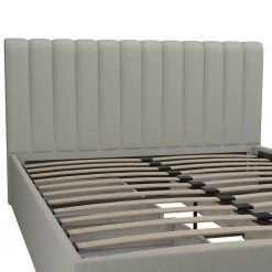 Brittany Gray Upholstered Queen Size Bed with Storage Drawers by Novogratz 16 Brittany Gray Upholstered Queen Size Bed with Storage Drawers by Novogratz -Elama Sales Store gray linen novogratz platform beds 4545439n a0 1000