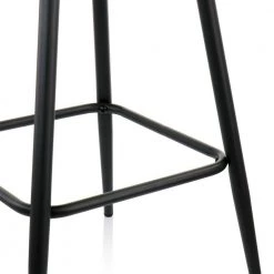 2-Piece Faux Leather 37.75 in. Bar Chair in Green with Metal Legs by Elama -Elama Sales Store green elama bar stools 985116686m 1f 1000