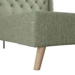 Her Majesty Green Linen Queen Upholstered Bed by Novogratz 17 Her Majesty Green Linen Queen Upholstered Bed by Novogratz -Elama Sales Store green linen novogratz platform beds 4356939n 4f 1000