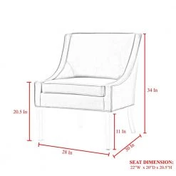 Terrance Hot Pink Velvet Accent Chair with Upholstered Armless by Nicole Miller 11 Terrance Hot Pink Velvet Accent Chair with Upholstered Armless by Nicole Miller -Elama Sales Store hot pink velvet nicole miller accent chairs nac111 02hp hd 1d 1000