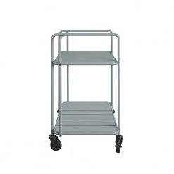 Penelope Outdoor/Indoor Cart, Gray by Novogratz
