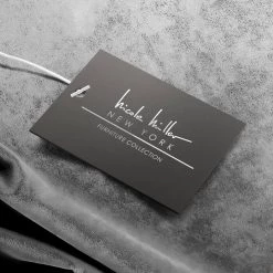 Jazmyne Navy/Chrome Side Table 2 Drawers Faux Shagreen 23.7L x 16W x 21H by Nicole Miller -Elama Sales Store navy chrome nicole miller end side tables nst322 10ny hd 66 1000