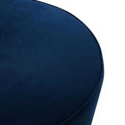 Matsuori Navy/Gold Velvet Cocktail Ottoman with Upholstered by Nicole Miller 21 Matsuori Navy/Gold Velvet Cocktail Ottoman with Upholstered by Nicole Miller -Elama Sales Store navy gold velvet nicole miller ottomans non112 02ng hd fa 1000