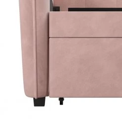 Tallulah Tufted Pink Velvet Daybed and Trundle by Novogratz 19 Tallulah Tufted Pink Velvet Daybed and Trundle by Novogratz -Elama Sales Store pink velvet novogratz daybeds 4243739n c3 1000