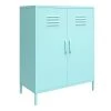 Cache Mint 2-Door Metal Locker Storage Cabinet by Novogratz