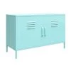 Cache Mint 2-Door Metal Locker Accent Cabinet by Novogratz