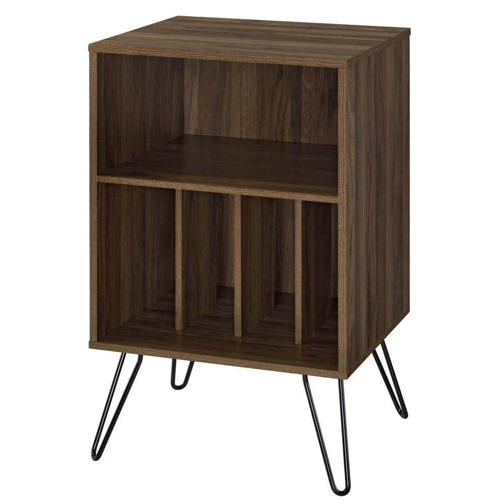 Concord Walnut Turntable Stand by Novogratz 2 Concord Walnut Turntable Stand by Novogratz - Image 2