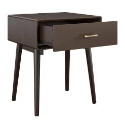 Brittany 1-Drawer Walnut Nightstand by Novogratz 11 Brittany 1-Drawer Walnut Nightstand by Novogratz -Elama Sales Store walnut novogratz nightstands 7847801com 77 1000