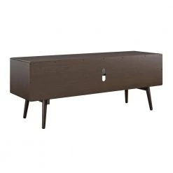 Brittany 59 in. Walnut TV Stand Fits TV's up to 55 in. with Sliding Doors by Novogratz -Elama Sales Store walnut novogratz tv stands 8753801com 66 1000