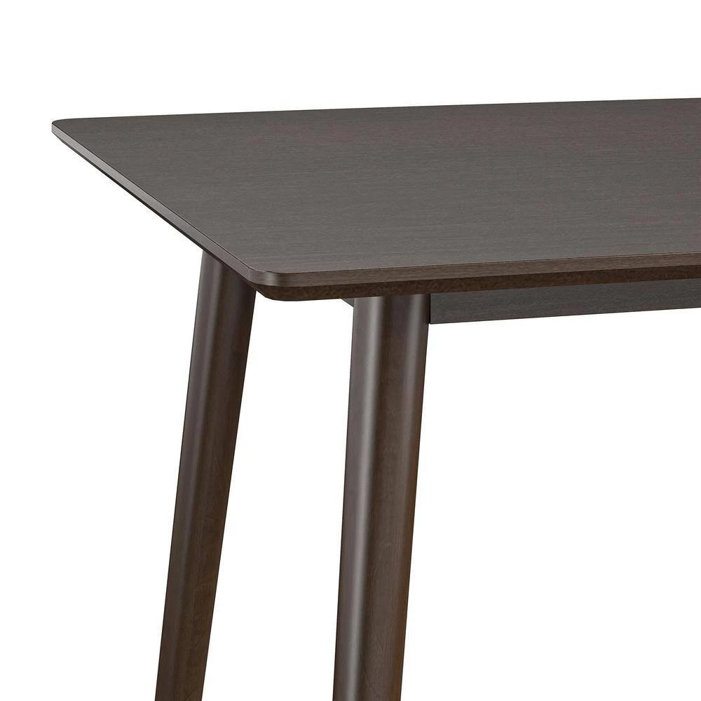 Brittany 47.44 in Walnut Desk by Novogratz 3 Brittany 47.44 in Walnut Desk by Novogratz - Image 3