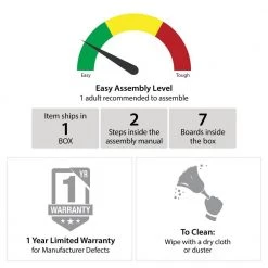 Tallulah 41.97 in Walnut/White Writing Desk by Novogratz 14 Tallulah 41.97 in Walnut/White Writing Desk by Novogratz -Elama Sales Store walnut white novogratz writing desks 7418096com 1f 1000