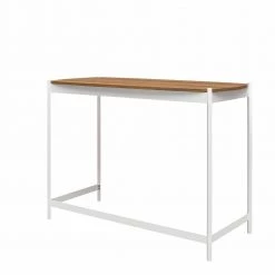 Tallulah 41.97 in Walnut/White Writing Desk by Novogratz 10 Tallulah 41.97 in Walnut/White Writing Desk by Novogratz -Elama Sales Store walnut white novogratz writing desks 7418096com 66 1000
