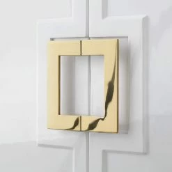 Olina White/Gold Cabinet 2-Doors 2-Adjustable Shelves 4-Compartments by Nicole Miller 18 Olina White/Gold Cabinet 2-Doors 2-Adjustable Shelves 4-Compartments by Nicole Miller -Elama Sales Store white gold nicole miller accent cabinets nca198 09wg hd 76 1000