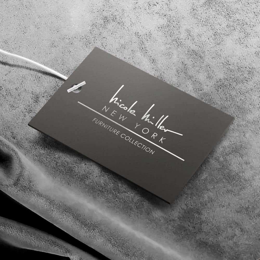 23.6 in. Rectangular White/Gold 2 Drawer Executive Desks with Steel Frame by Nicole Miller 6 23.6 in. Rectangular White/Gold 2 Drawer Executive Desks with Steel Frame by Nicole Miller - Image 6